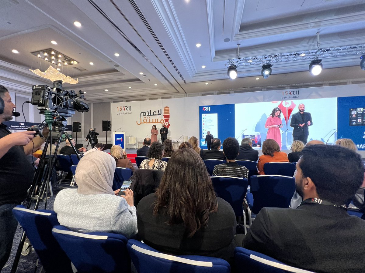 سُعداء بالحضور في ملتقى <a href="/ARIJNetwork/">Arab Reporters for Investigative Journalism</a>  السنوي والذي أقيم تحت شعار #لإعلام_مستقل.

الكثير من الجهود تبذلها <a href="/ArabFCNetwork/">Arab Fact Checkers Network</a> في سبيل تدقيق المعلومات في المحتوى العربي، وحضور مُبهج لـ 70 مدقق/ة حقائق تحت سقف واحد لأول مرة لعدد من الدول العربية منها اليمن.

#ARIJ22
