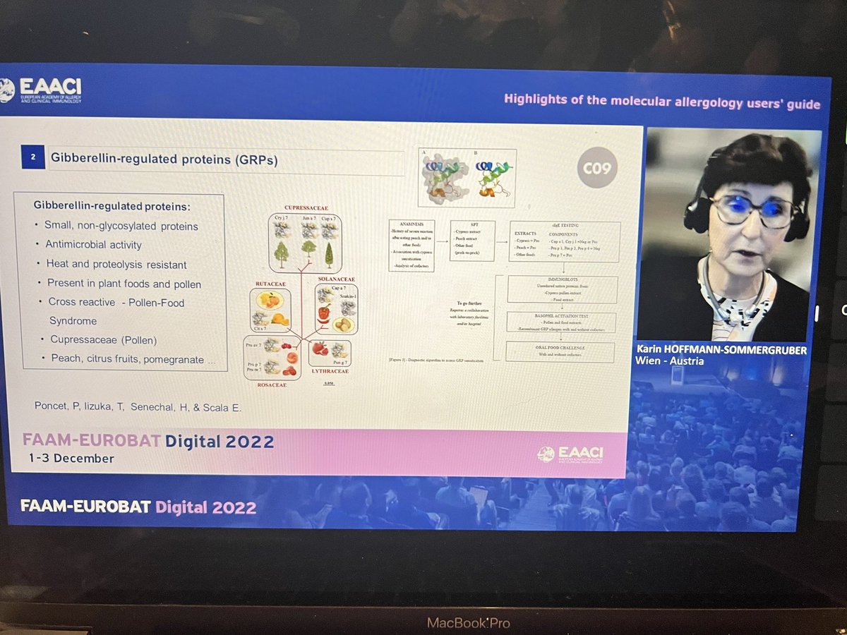 alex_fsantos's tweet photo. Excellent talk highlighting the #MAUGv2.0 from @EAACI_HQ by @karinhoffmansommergruber at #FAAMEUROBAT2022 https://t.co/w3y4jAdJB9
