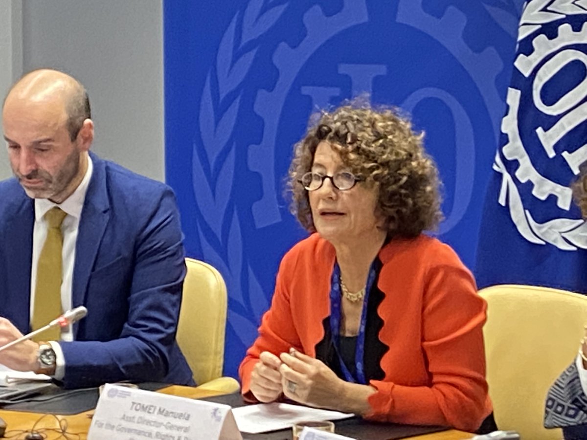 Lively discussion at the Child Labour Platform meeting in Geneva, with ILO Assistant Director-General, Manuela Tomei, and businesses across-sectors, <a href="/ioevoice/">IOE</a> and <a href="/ituc/">ITUC</a> on coordinating and amplifying our efforts to #EndChildLabour in supply chains.

👉childlabourplatform.org