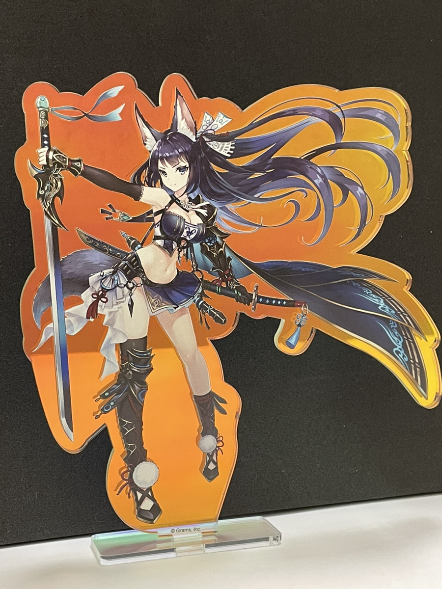 ラグナドール アクリルカード オフィシャルファンブックのオーロラアクリルフィギュアのイメージ写真