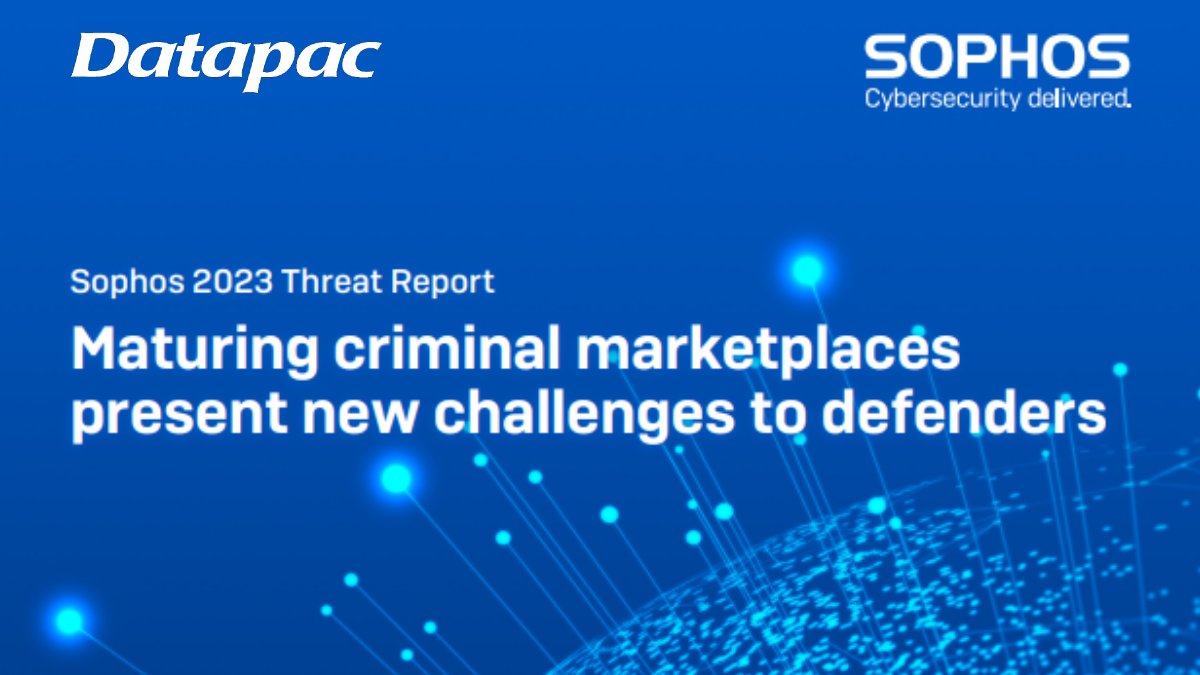 Review the #cybersecurity year that was and gain insight into growing trends with the 2023 Threat Report from our partner Sophos: #sophos #cyberprotection #datapac datapac.com/download-sopho…
