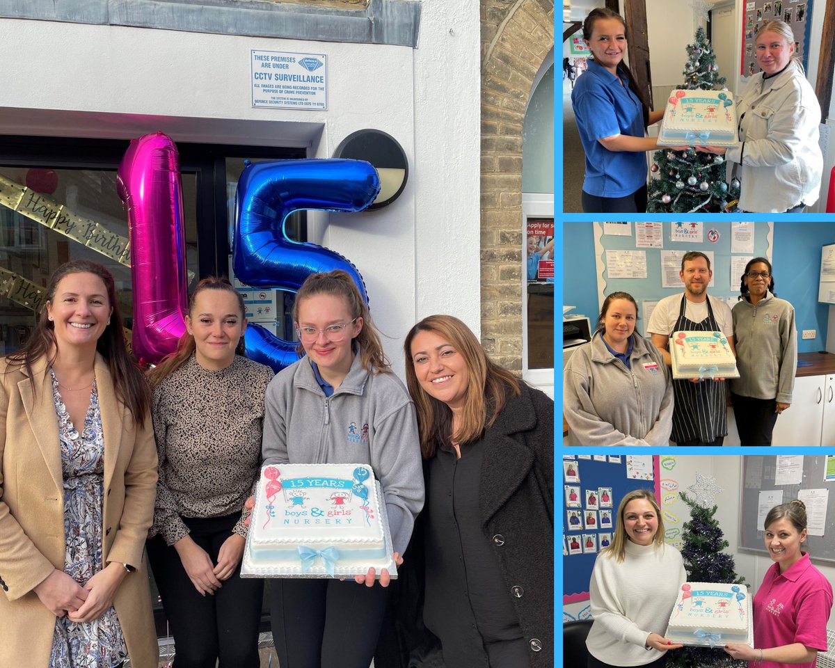 We are celebrating our 15th birthday at Boys &amp; Girls Nursery! 

Thank you to all our parents past &amp; present for your support 💙❤️

#expertsinchildcare