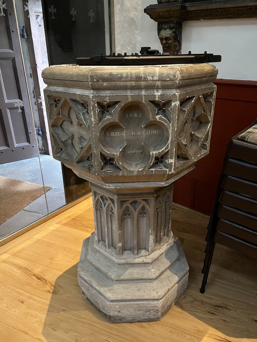 Barb_Drummond's tweet photo. #FontsOnFriday #StPetroc #Exeter listing #Churchwardens https://t.co/KgIj6Uhxyg