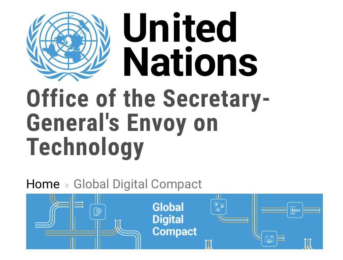 Enjoyed meeting w <a href="/UNTechEnvoy/">Follow @ODET_UN for the latest updates</a> today at #IGF2022 to talk about how we can avoid #internetfragmentation. He says diversity + respect are key to sustaining a unified ‘global consciousness’. That’s why <a href="/UN/">United Nations</a> is developing a #GlobalDigitalCompact have your say ➡️un.org/techenvoy/glob…