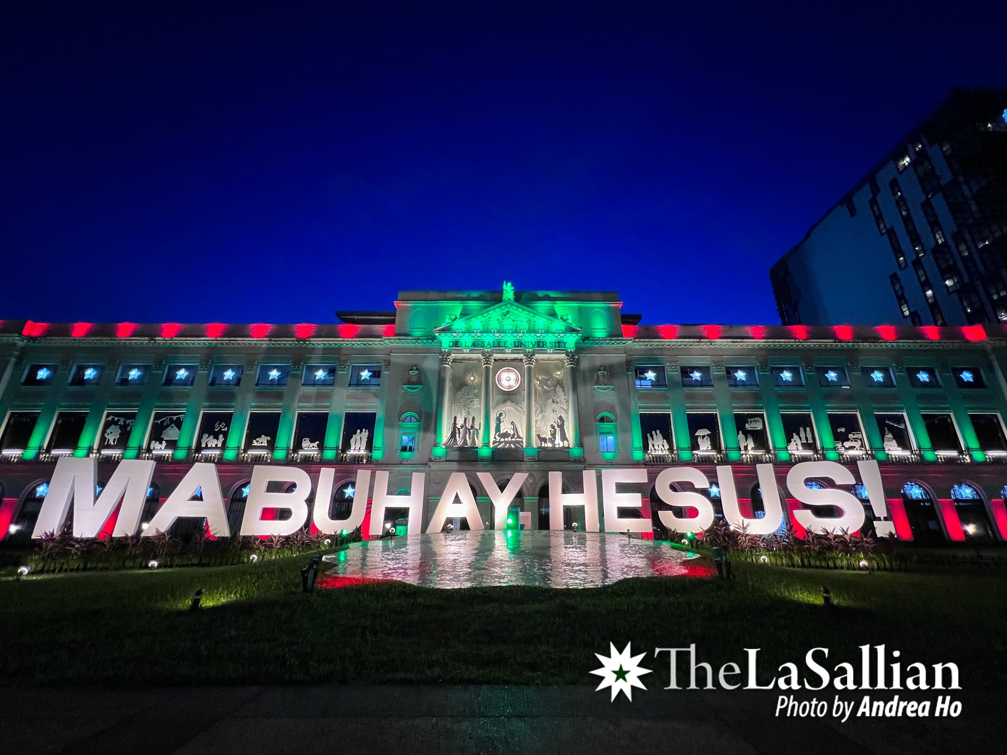 The LaSallian on Twitter "JUST IN The facade of the St. La Salle Hall