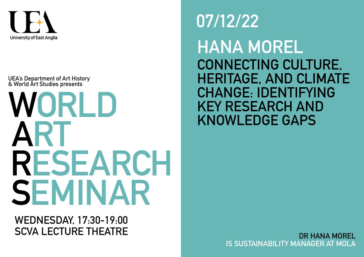 Join us next week for Hana Morel's talk!
