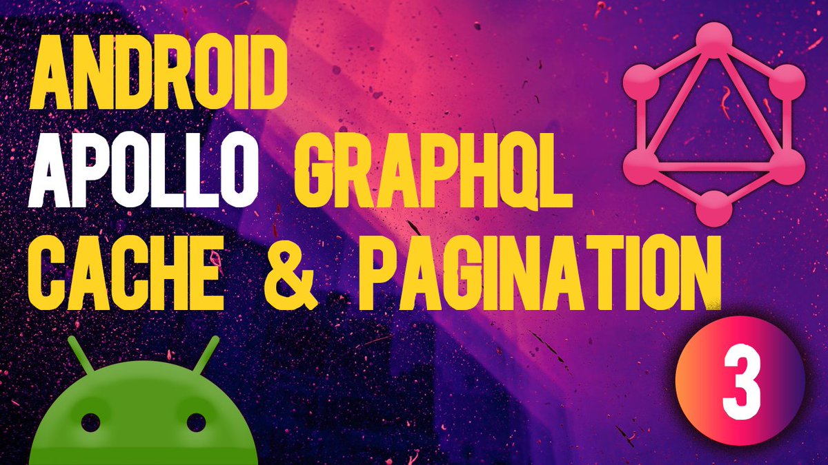 MemoryLeakHub's tweet image. 3rd tutorial for @apollographql Android. How to use cache & pagination.
#AndroidDev #AndroidTutorials #Programming #GraphQL
youtube.com/watch?v=q91UGg…