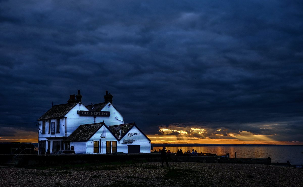 It may be getting darker, but there's still plenty to see. Our coastline never gets dull, so don't cut back on those seaside trips in winter. The crew at the @OldNeptune will give you a warm welcome... 📸by Zoltan Tasi