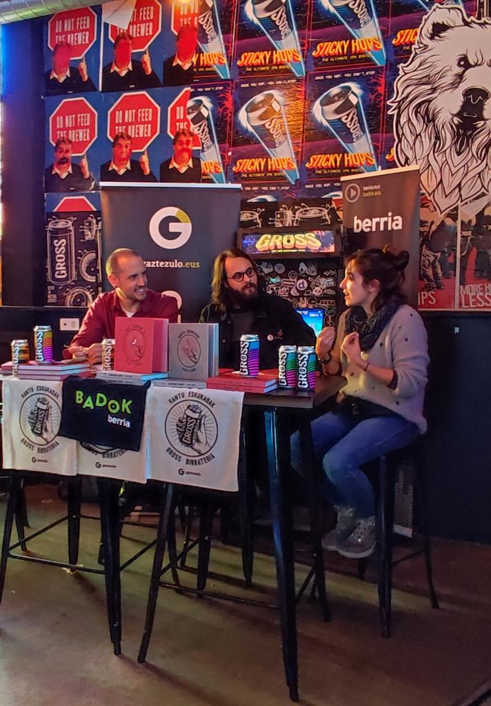 #KantuEskukadakII liburuaren aurkezpena #Gross birrategian