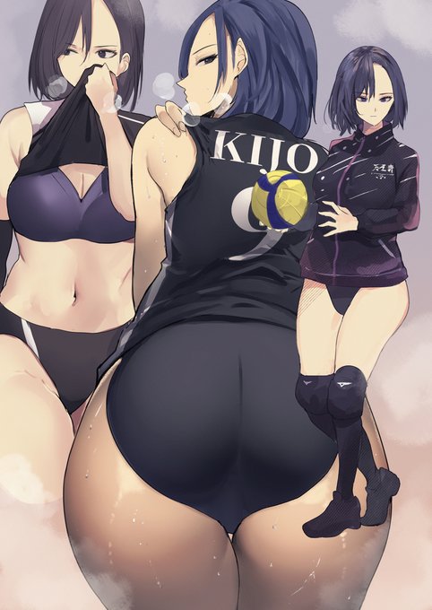 [R-18] 女子バレー部員の性のはけ口される後輩マネージャー君 その2 #オリジナル #女子高生 #漫画 #バレーボール #高身長 #スポーツウェア #巨乳  