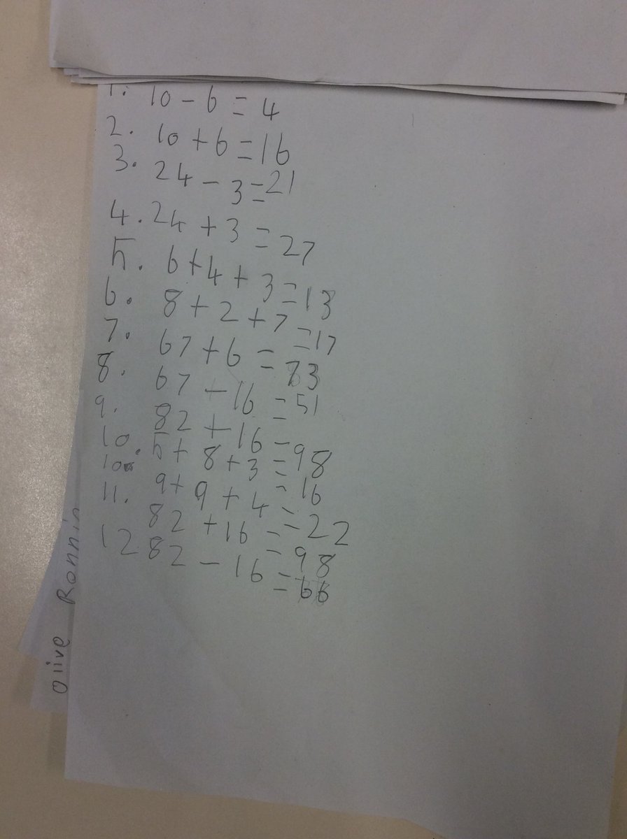 BradwayY2's tweet photo. This morning, Y2C took part in a maths challenge! Children worked in 2’s and 3’s to solve a question and solve a riddle to find the next question, hidden around our classroom! #mathschallenge #Y2C #quickmaths #mathmagician https://t.co/2jYK8OrOXH