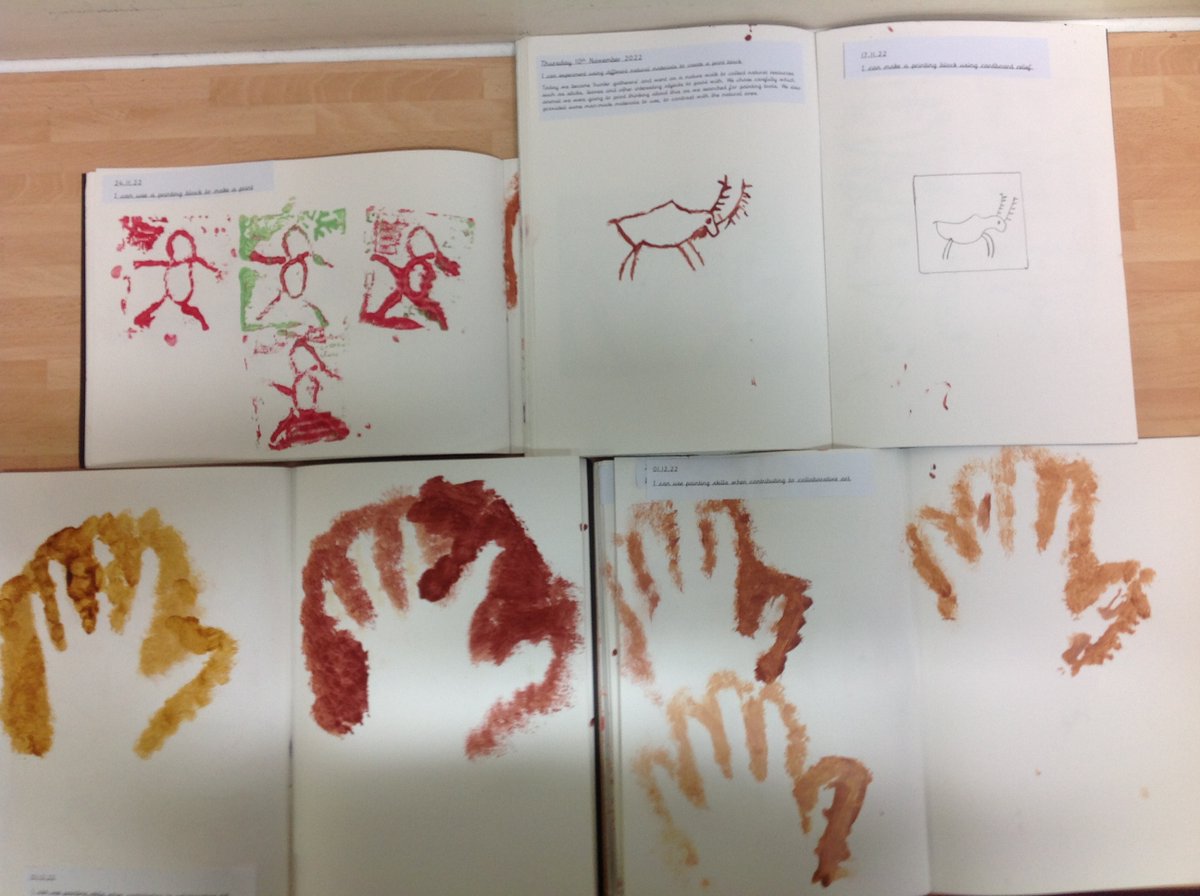 lawnprimary's tweet photo. Year 3 have produced some lovely Stone Age inspired prints and art work- great job Year 3! https://t.co/dNRV2GipFK