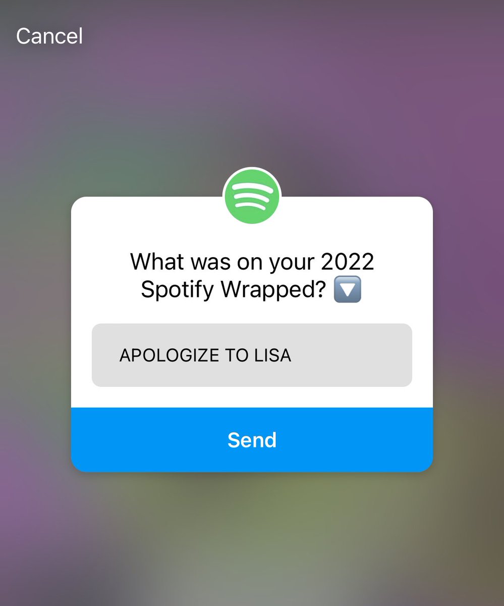 onlystanLISA's tweet photo. SPOTIFY APOLOGIZE TO LISA
ARMYS APOLOGIZE TO LISA
APOLOGIZE TO LISA 

@SpotifyKR @SpotifyKpop @Spotify @jeremyerlich https://t.co/yDMO7NIqGZ