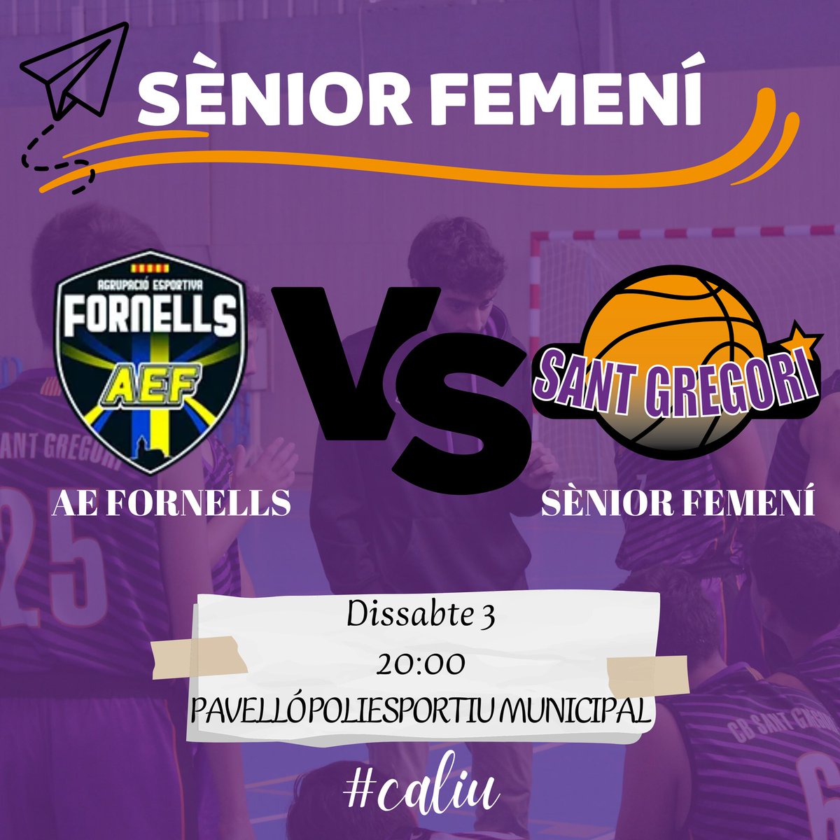 cbsantgregori's tweet image. 🗓️CALENDARI DE PARTITS🗓️

Aquesta vegada tenim 6 partits a casa i 7 partits a fora. El dissabte és un dia ideal per gaudir del bàsquet al municipal!🤙🏼🏀

Us esperem al pavelló per animar els nostres equips i fer CALIU!🥳🔥

#CBSantGregori #bàsquet #somlilainegre #caliu