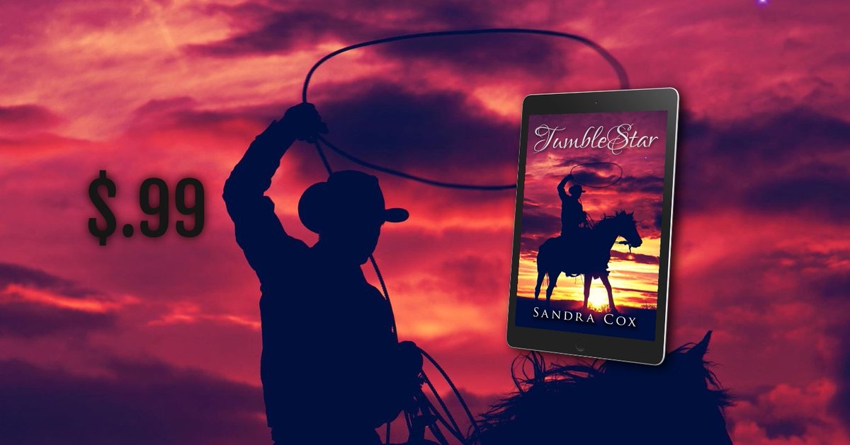 tinyurl.com/TumbleStarRanch #western #romance Her pulse picked up and her heart slammed. Cooper Malloy. She hadn’t seen him in years, but she’d recognize that easy gait, those deep gray eyes and rumpled blue-black hair that peeked out from under a wide-brimmed hat anywhere.