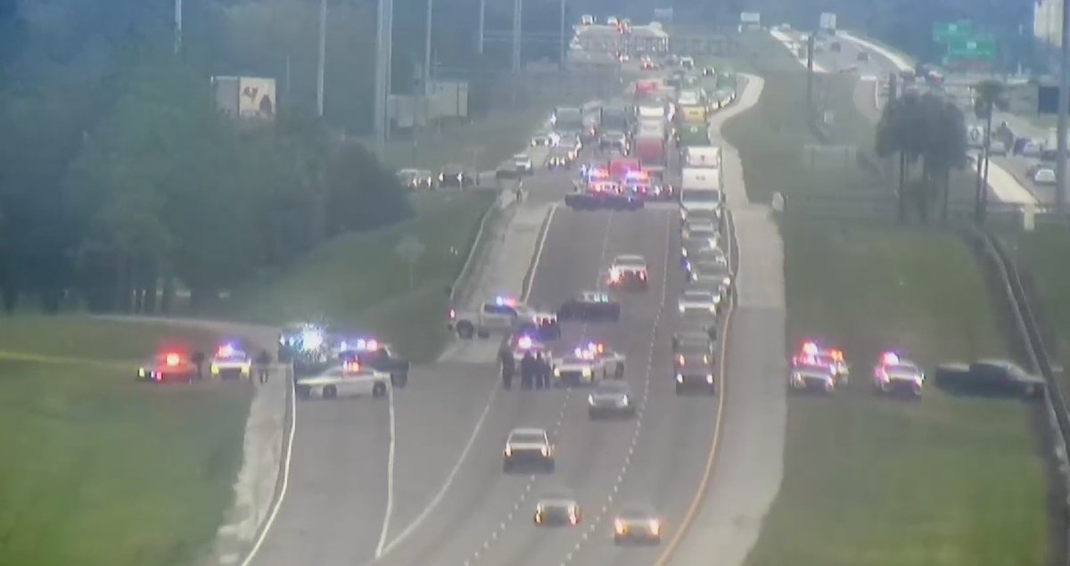 WFLA NEWS on Twitter "LIVE Partial road closure blocks traffic on I4