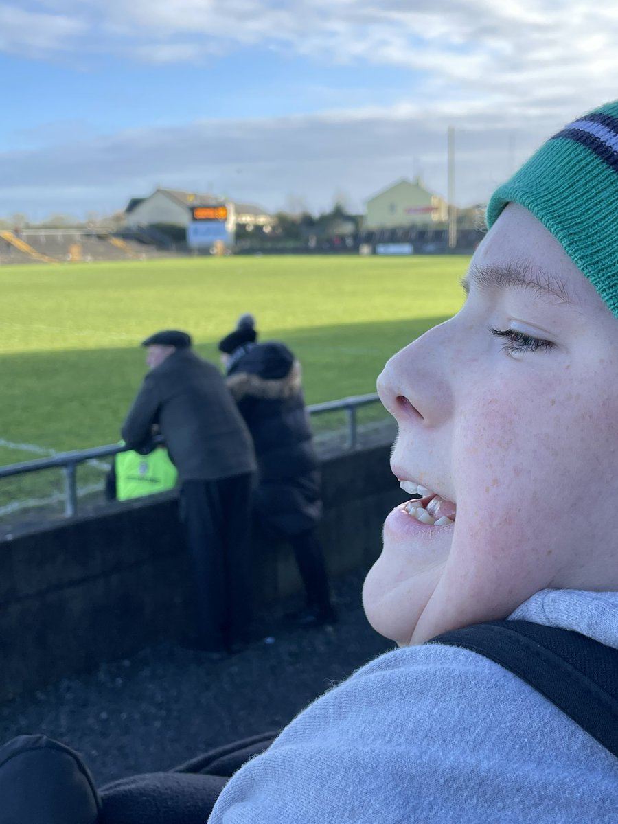 for_tomas's tweet image. From the Aviva Stadium to Tuam Stadium but not hot dogs here 😂Best of luck to Moycullen 🟢⚪️ @Galway_GAA