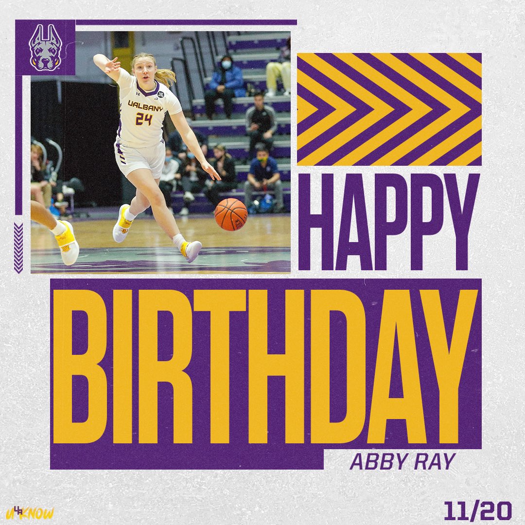 Happy Birthday to our girl <a href="/abbyray422/">Abby Ray</a> 💜🎉🤩 #uauknow