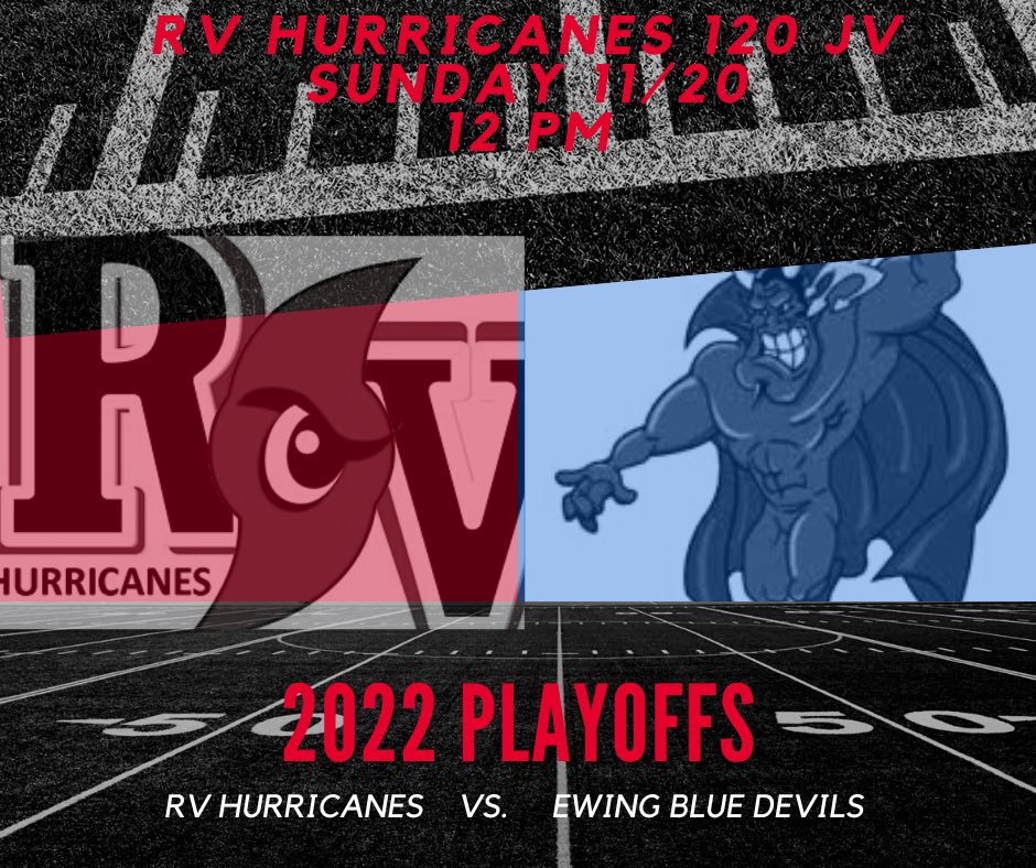 TODAY!!! PLAYOFF Sunday!!! The race to the chip continues today 11/20 🏈 Get out to watch the Hurricanes continue quest 💪🏾❤️🖤🤍💪🏻