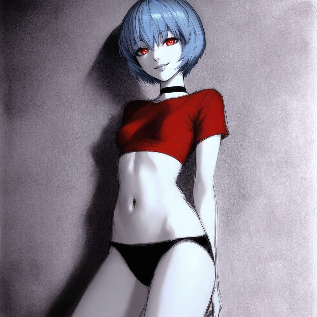 Rei Ayanami muscle