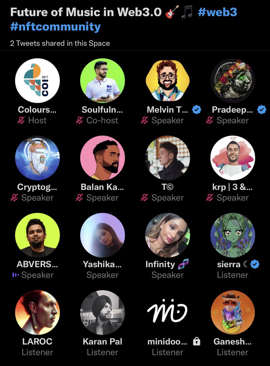 Melvin Thambi (@thambimelvin) on Twitter photo Good discussion on a good topic with <a href="/coi_nft/">COI NFT</a> <a href="/govancharan07/">Soulfulnft.eth ( Govan Charan) 🟢</a> <a href="/pradeep_1123/">Pradeep Kumar//swamiji.eth</a> @Naman_Cryptogod <a href="/Yashika__Kalra/">bell</a> <a href="/iamabverse/">Abhishek ABVERSE Bhaskar | Metavoice ᴺᶠᵀ |</a> Balan Good discussion on a good topic with <a href="/coi_nft/">COI NFT</a> <a href="/govancharan07/">Soulfulnft.eth ( Govan Charan) 🟢</a> <a href="/pradeep_1123/">Pradeep Kumar//swamiji.eth</a> @Naman_Cryptogod <a href="/Yashika__Kalra/">bell</a> <a href="/iamabverse/">Abhishek ABVERSE Bhaskar | Metavoice ᴺᶠᵀ |</a> Balan