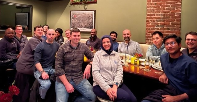 UMassRadiology (@umassradiology) on Twitter photo Journal Club discussing 'Resident attending discrepancy rates for two consecutive versus nonconsecutive weeks of overnight shifts' presented by Joseph Jacob MD PGY-4, and 'Multicenter survey clarifying phrases in emergency radiology reports' presented by <a href="/EfazaSiddiqui/">Efaza Umar Siddiqui</a> MD PGY-5. Journal Club discussing 'Resident attending discrepancy rates for two consecutive versus nonconsecutive weeks of overnight shifts' presented by Joseph Jacob MD PGY-4, and 'Multicenter survey clarifying phrases in emergency radiology reports' presented by <a href="/EfazaSiddiqui/">Efaza Umar Siddiqui</a> MD PGY-5.