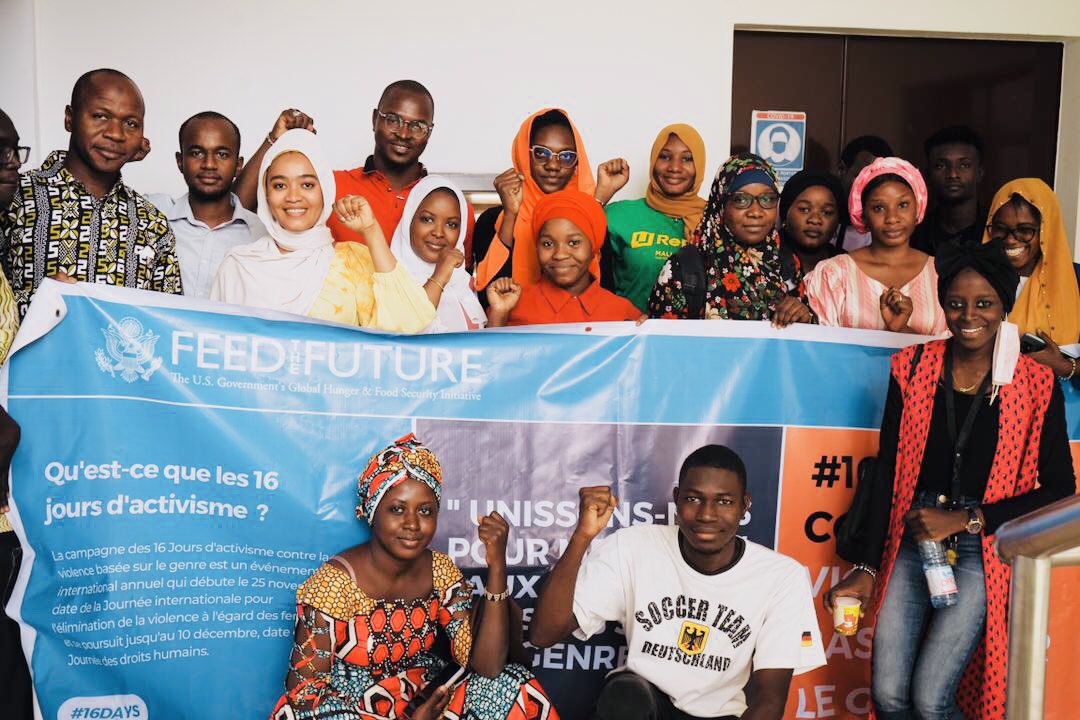 J’ai pris part à la formation des 16jours d’activisme contre les VBG initié par Mali sugu yiriwa en collaboration avec l’Association Strong woman ,IYA4D,chaque enfant compte.Tous UNIS CONTRE VBG