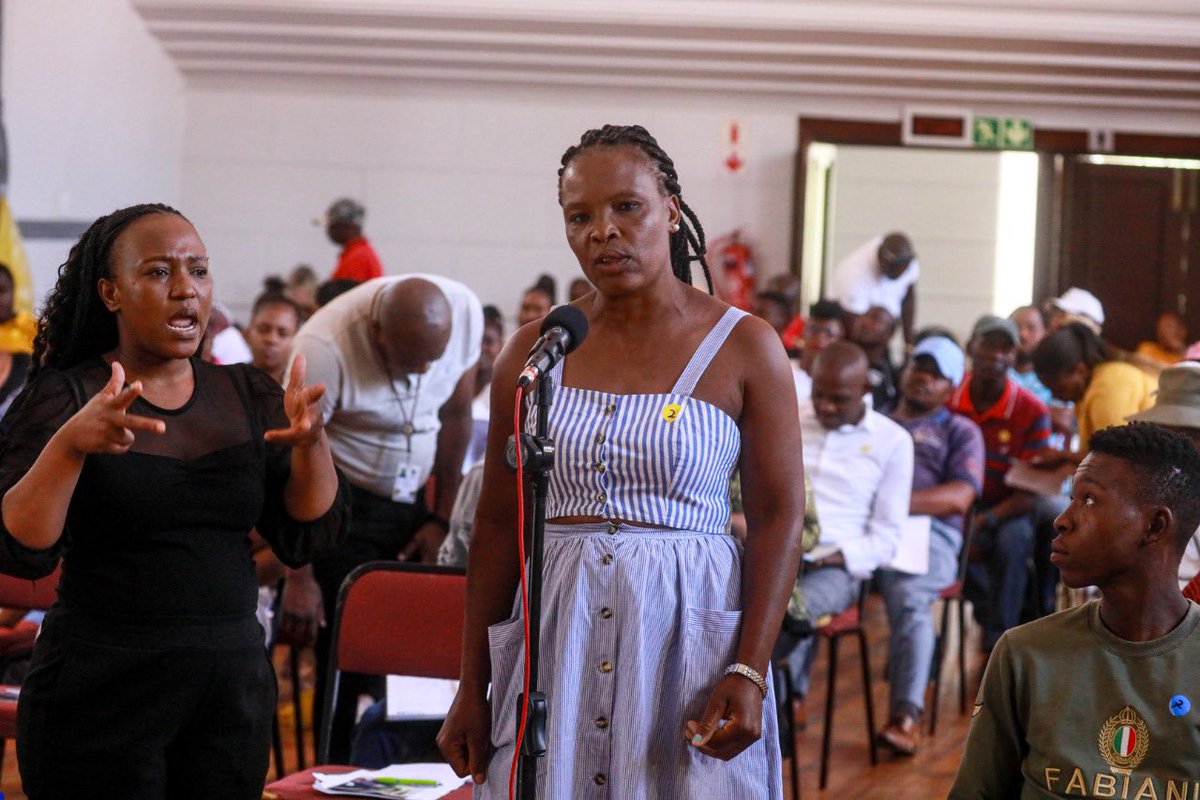 EconoCluster's tweet photo. Participants in #Rusternburg say they support the bill but a majority have called for stronger collaboration with @SAPoliceService to ensure safe stations and railway system @Rail_Safety @Dotransport https://t.co/TaysFJmkiD