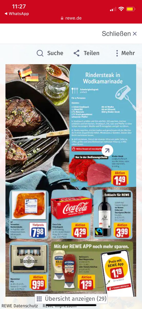 #Rewe hat die Hoffnung offenbar noch nicht aufgegeben… #WM2022 #Katar2022 #KommtDieStimmungNoch ?