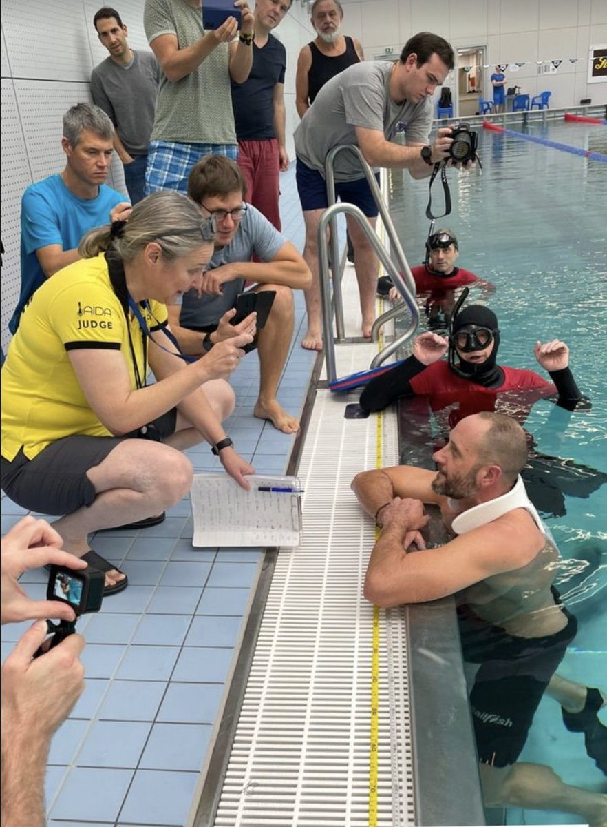 AidaAustria's tweet photo. New DYNB NRs for Austria 🇦🇹 by #EugenGöttling with 176m today and #StephanieRendl with 143m yesterday, congratulations!
#AidaAustria #dynb #nationalrecord #austrianrecord #austrianfreediver #freediving #freedvingcompetition #freitauchen #apnoe #hydrodynamic #hydrodynamic2022 https://t.co/Pcpi7wRlfb