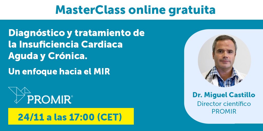 PROMIR_esp's tweet photo. ‼️ No te pierdas esta #MasterClassPROMIR GRATUITA. Se retransmitirá en directo por nuestro canal de Youtube.   

🎟️Eso sí, las plazas son limitadas para poder atender a todas vuestras preguntas.   

🔴¡No te quedes sin la tuya! ¡Inscríbete ahora. https://t.co/JpVyvE7GXn https://t.co/AEJ5YPygGf