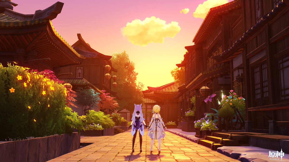wuqith's tweet photo. 『老城游步』 - Old Town Strolling
#原神 #塵歌壺 #sereniteapot #原神ハウジング https://t.co/eZe4NPwaAv