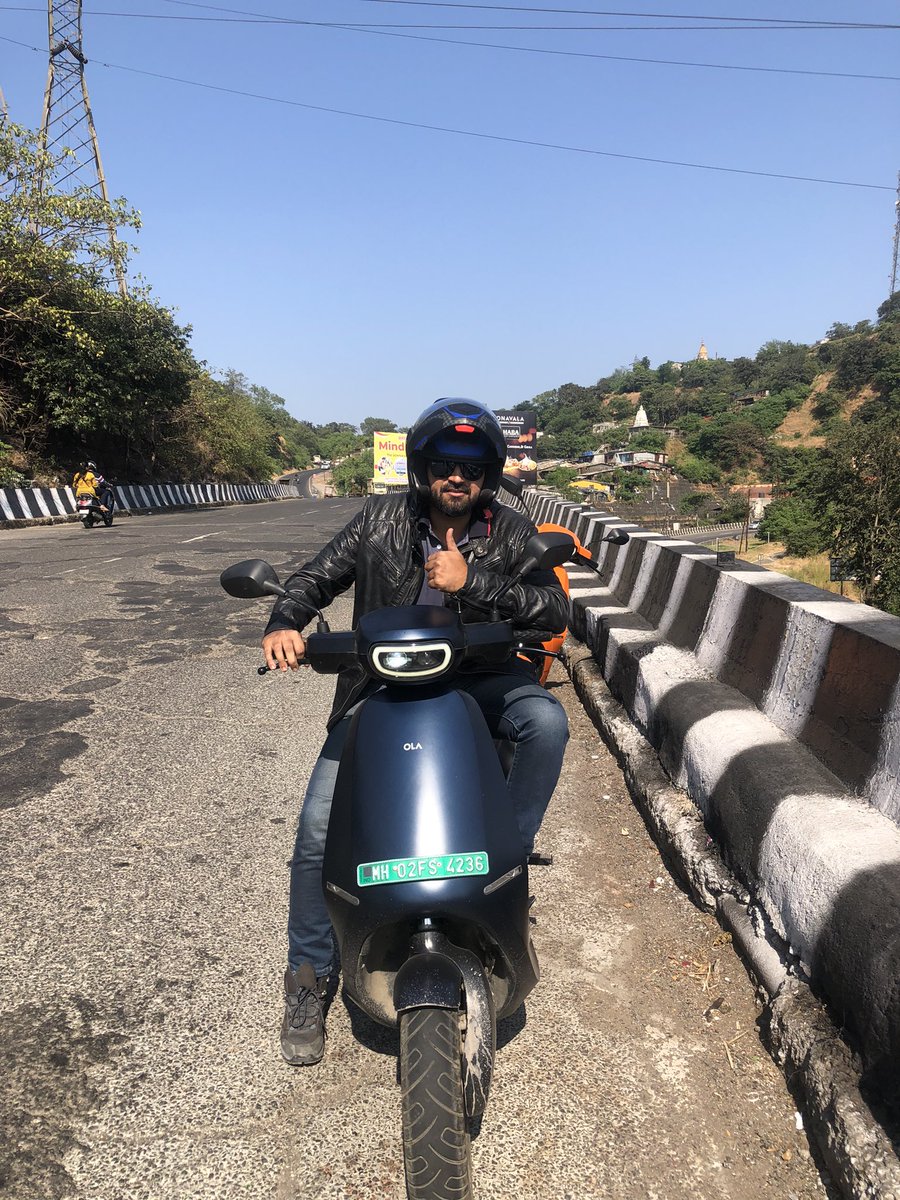 Mohamme70714741's tweet photo. Mumbai-Pune ride on ola s1 pro.#hypercharger is really fast.enjoyed the entire ride without any range anxiety.@bhash @OlaElectric @Khalidaaalbadri @karthikbr007 https://t.co/u72Z4ioYKx