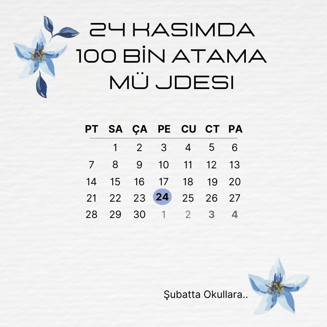 mebpersonel's tweet photo. Atama bekleyen Öğretmenler : Şubatta okullarımıza,öğrencilerimize kavuşmak istiyoruz. 24 Kasımda en anlamlı müjde 100 bin atama ile 100 bin öğretmenin hayallerine ulaşması için
#YüzyılınAtaması24Kasımda Takip 👀 Et @mebpersonelCom https://t.co/xlyjXqBjvA