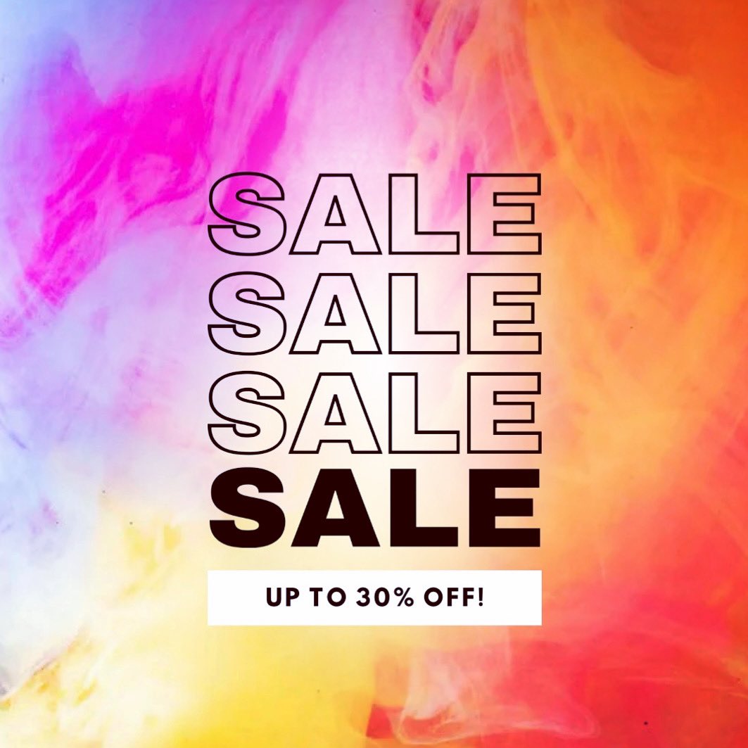 30% off everything 

SoleEnvy.co.uk 

Use code SALE