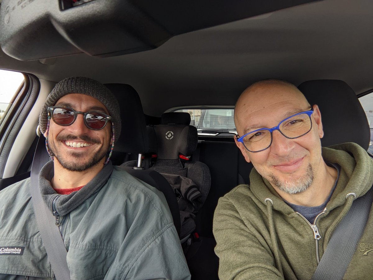 #AMMR4  here we come! Driving to 4th International Symposium for Advances in Marine Mussel Research, North Devon UK.

<a href="/BioNept/">BioNept</a> <a href="/ZardiGerardo/">Gerardo Zardi</a> <a href="/LoreCozzolino/">Lorenzo Cozzolino</a> <a href="/KatyNicastro/">Katy Nicastro</a> <a href="/LaurentSeuront/">Laurent Seuront</a> <a href="/LOG_labo/">Laboratoire d’Océanologie et de Géosciences</a> <a href="/CienciasDoMar/">CCMAR - Centro de Ciências do Mar</a> <a href="/Rhodes_Uni/">Rhodes University</a> <a href="/UMR_BOREA/">Laboratoire BOREA</a> #MusselsAreCool