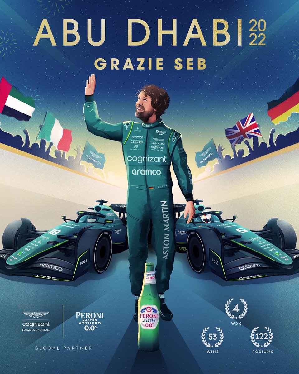 ARTomGriffiths's tweet photo. Grazie Seb 💚 

Recent work for @AstonMartinF1 💪 https://t.co/HpeIXri2tx