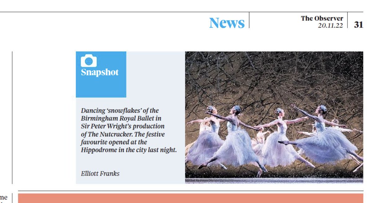 elliottfranks's tweet image. It&apos;s beginning to feel a lot like Xmas! #BRB #Snowflakes @bhamroyalballet #SirPeterWright #nutcracker @brumhippodrome rehearsal @beatriceparma Sugar Plum Fairy @tzuchaochou The Prince - runs to 10th December &amp;amp; is highly recommended @pddprincess  @mmiki1110 @brb @MilesGilliver