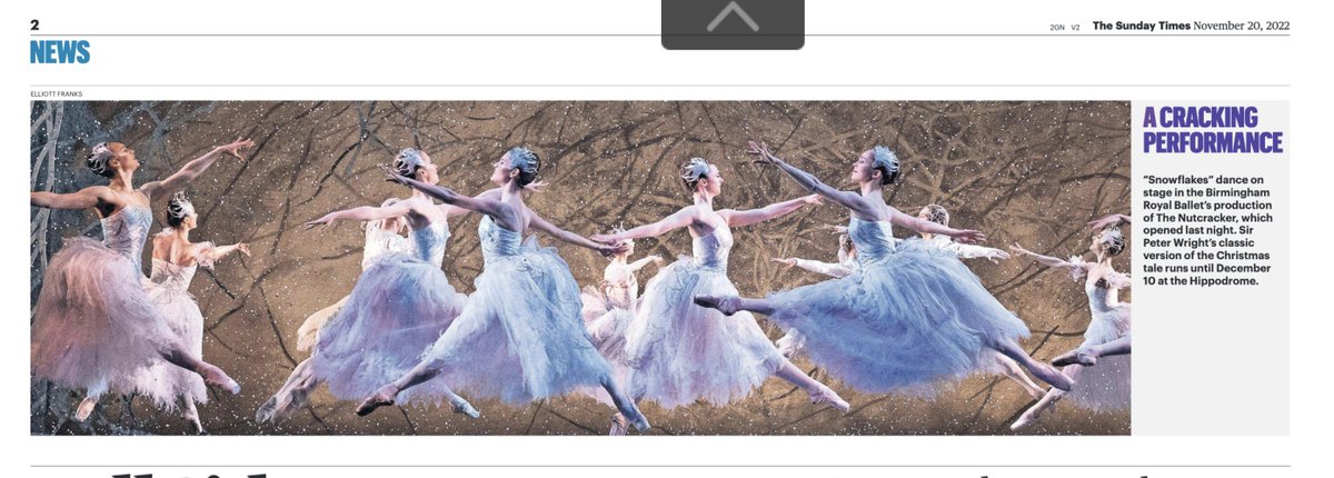 elliottfranks's tweet image. It&apos;s beginning to feel a lot like Xmas! #BRB #Snowflakes @bhamroyalballet #SirPeterWright #nutcracker @brumhippodrome rehearsal @beatriceparma Sugar Plum Fairy @tzuchaochou The Prince - runs to 10th December &amp;amp; is highly recommended @pddprincess  @mmiki1110 @brb @MilesGilliver