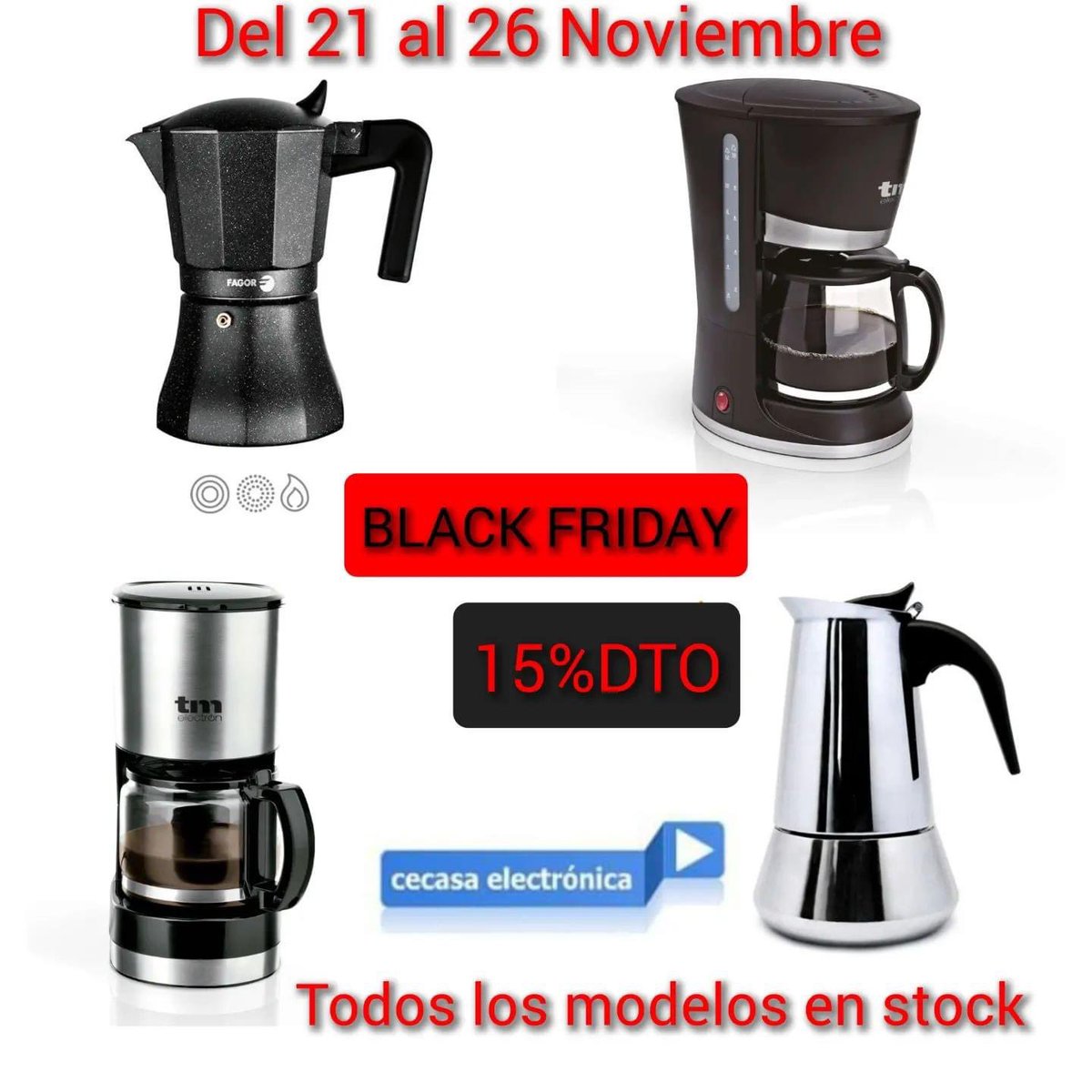 CECASAELECTRONI's tweet photo. #blackfriday en el comercio local ! #sepuede #compraenelbarrio @aveltorcal #pymes #malaga #descuentos #electrodomesticos #electronica #mandoadistancia #melopido https://t.co/4APQKpcRSX