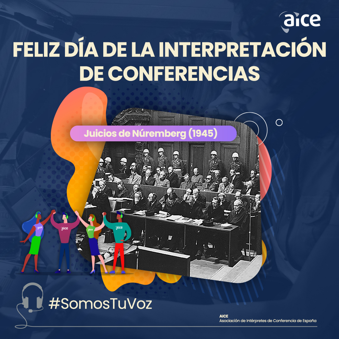Feliz #DíaDeLaInterpretaciónDeConferencias 🗣

Se celebra en conmemoración del inicio de los juicios de Núremberg (1945), donde se usó por primera vez la #InterpretaciónSimultánea para juzgar los crímenes del régimen nazi

Más sobre esta modalidad: aice-interpretes.com/es/interpretac…