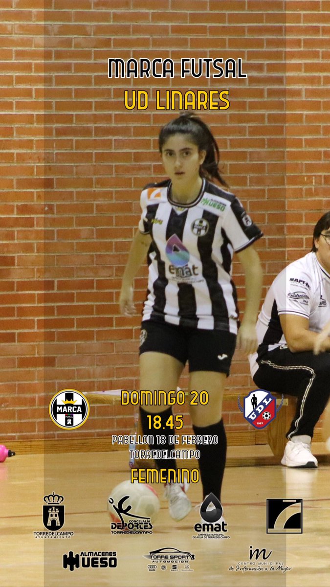 🤍🖤DÍA DE PARTIDO 🤍🖤

▶️ El equipo Femenino recibe a la UD Linares para borrar el mal sabor de boca de la última jornada. Último partido de la primera vuelta.
 
👱🏼‍♀️Femenino 🆚 UD Linares
⚪️⚫️⚔️⚪️🔵
 
🏟️18 de febrero
📍Torredelcampo