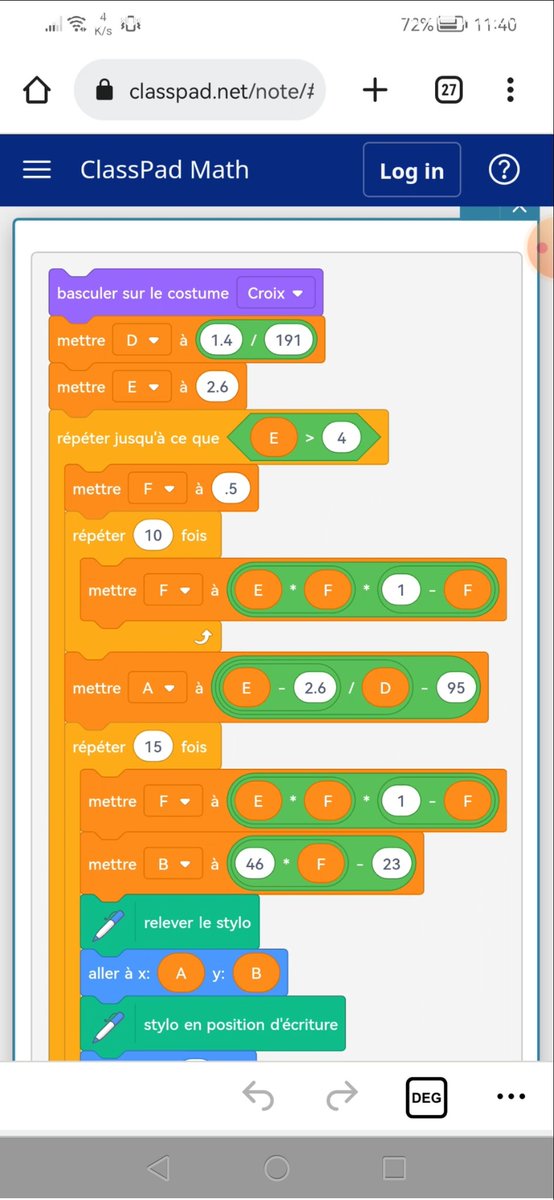 TizedesCs's tweet image. My new toy(?) in *A*C*T*I*O*N* Thnx @CASIOJapan

#Bifurcation #LogisticMap @CasioEducation @CasioFrance @CasioMaths @cp4at @Casio_USA @MyCasioSciCal