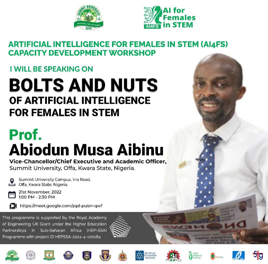 eclipsepowerng's tweet photo. ECLIPSE POWER IS A PARTNER IN THIS PROGRAMME

KINDLY ATTEND THE EVENT . THERE IS ALSO A PHYSICAL TRAINING WORKSHOP AT THE CAMPUS STARTING ON 20 TILL 23 NOVEMBER https://t.co/vMD3EBOAPq