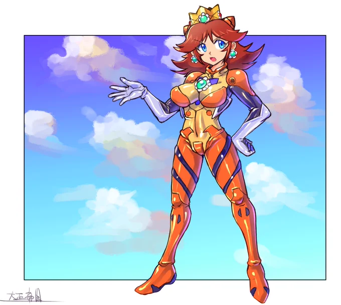 古いファイルを漁っておったらプラグスーツデイジーが出てきました… 