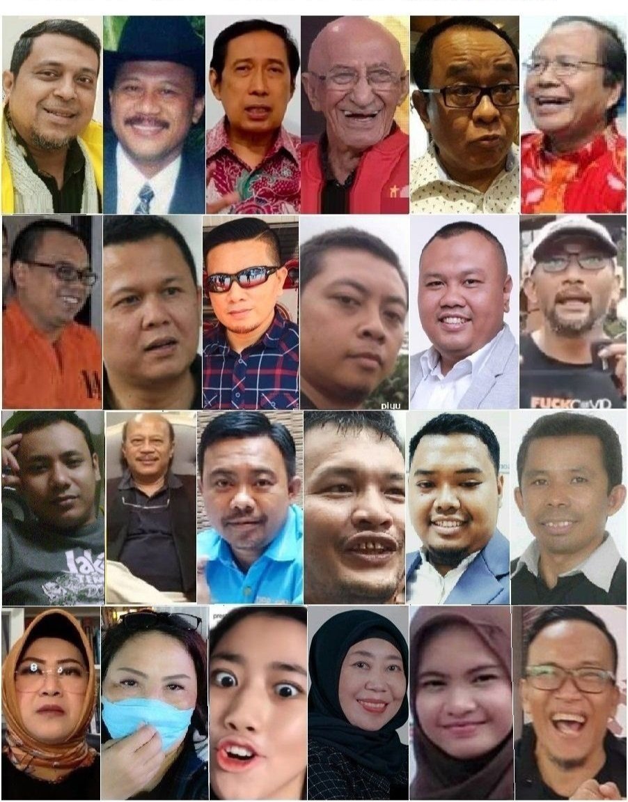 _Queen_Putri's tweet photo. Inilah wajah-wajah kadrun yang paling nyinyir se-Indonesia....
Setiap hari postingan mereka hanya hoax,dan gemar menjatuhkan pemimpin negara nya sendiri.
Mereka-mereka ini hatinya terbuat dari batu,di pikiran mereka hanya iri dan dengki.
Wajah mereka sm jeleknya dengan hatinya🤭 https://t.co/IFiGOAF8Ls