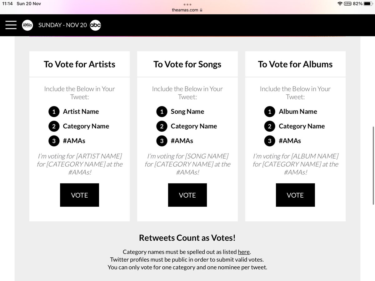 rainbow_larents's tweet photo. Keep voting by tweet as well as web vote. They still count. 
This is from the website 

I'm voting for  #OneDirection (@onedirection") Story of my life" (2013) for #AMAsFanFavorite        at the #AMAs https://t.co/JyhhAPoVu6