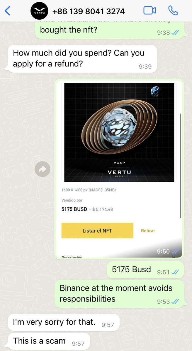 francuestaa's tweet photo. @binance @cz_binance @binance @BinanceES #Binance #BinanceNFT #CZBinance #SCAM #scam https://t.co/GDmBKLEPmZ