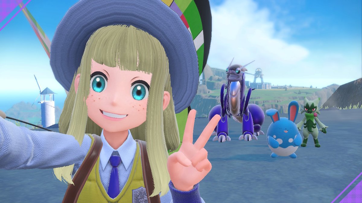 Ernunet1's tweet photo. Feliz Domingo entrenadores!!!  #PokemonEscarlataPurpura #NintendoSwitch https://t.co/4Jeu4UF7pP