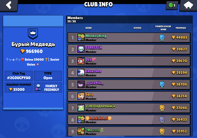 HAKI_bs's tweet photo. Please @Frank_Supercell @Paula_Supercell @Dani_Supercell @brawlstarsfr 
For over a year, Several clubs of the French Top Club are completely bugged. 
In fact, The first 3 clubs are out of place.
I join you screenshots under this tweet
Thanks 

Please❤️and🔄for visibility https://t.co/u100AGid3S